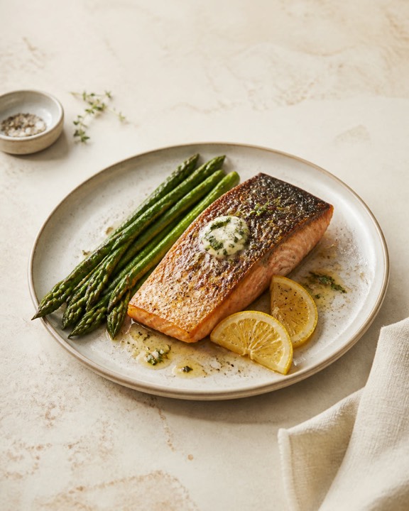 Salmon dish